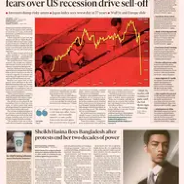 financial times uk 6 August 2024 newspaper