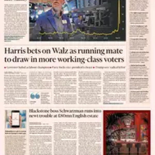 financial times uk 7 August 2024 newspaper