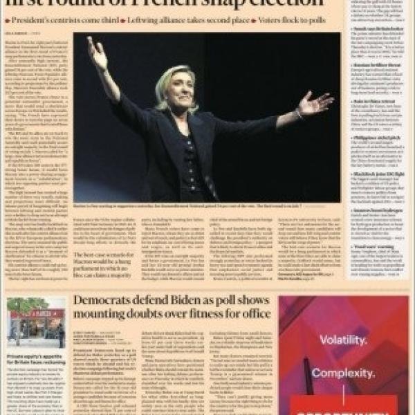 Financial Times UK 1 July 2024 PDF Newspaper: An In-Depth Review and Analysis