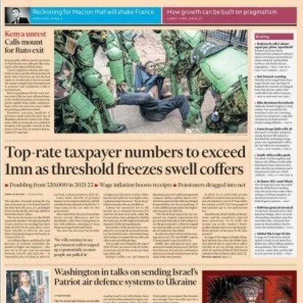 Financial Times UK 28 June 2024 Pdf Newspaper