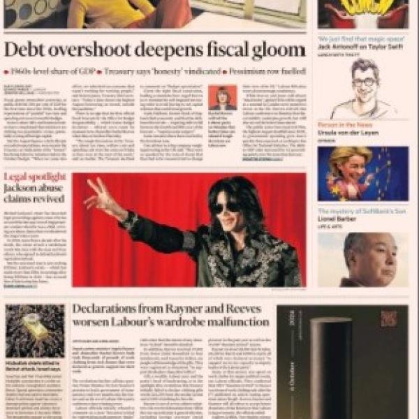 financial times weekend uk - 21 or 22 september 2024 newapaper