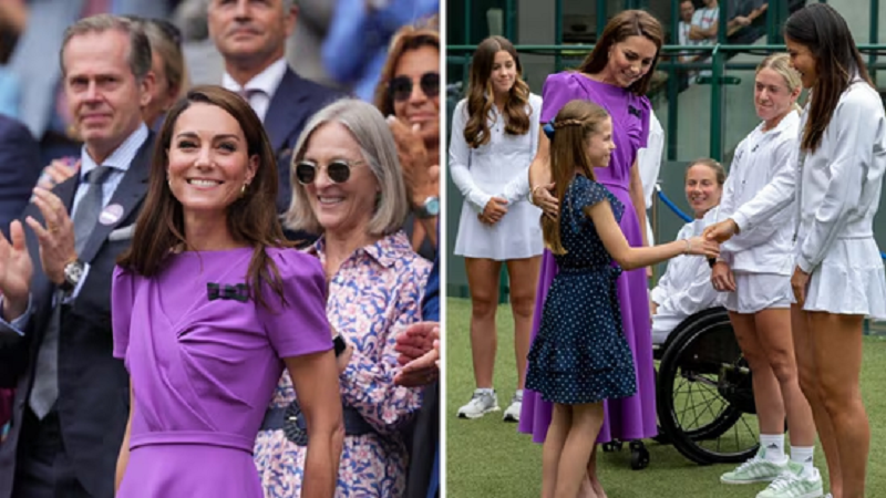 Kate Middleton Makes Rare Public Appearance for Wimbledon Men’s Final