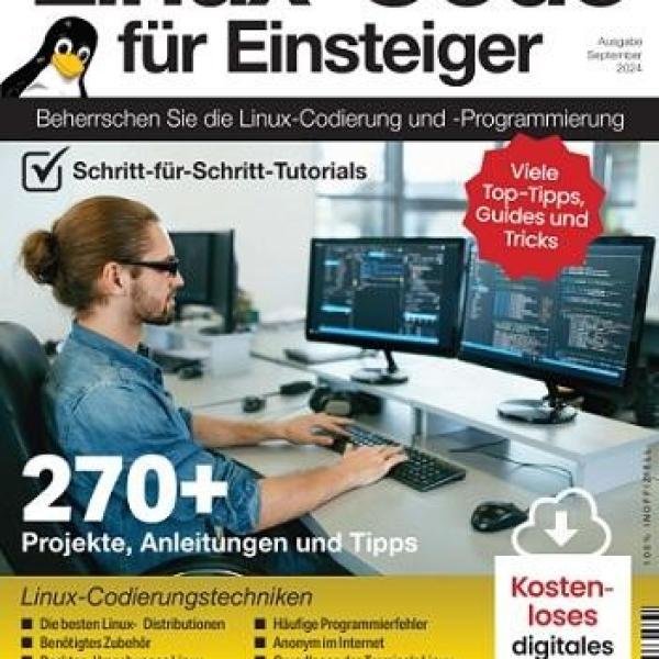 linux-code für einsteiger - september 2024 magazine