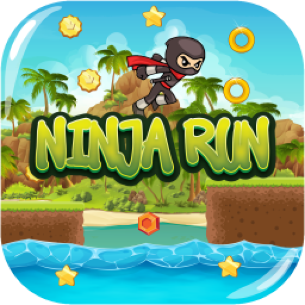 Ninja Run - HTML5 Game - Source Coad