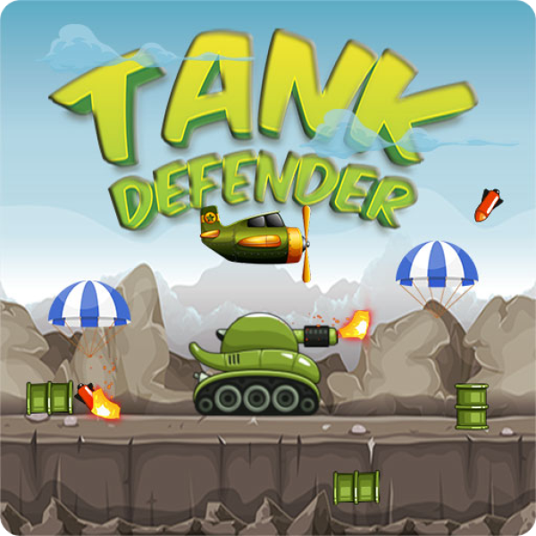 Tank Defender - HTML5 Game - Source Coad