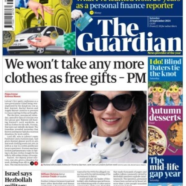 the guardian - 21 september 2024 newspaper