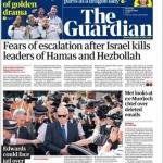 the guardian 1 August 2024 newspaper