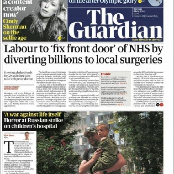 The Guardian - 9 July 2024 PDF Edition: Breaking News and In-Depth Analysis