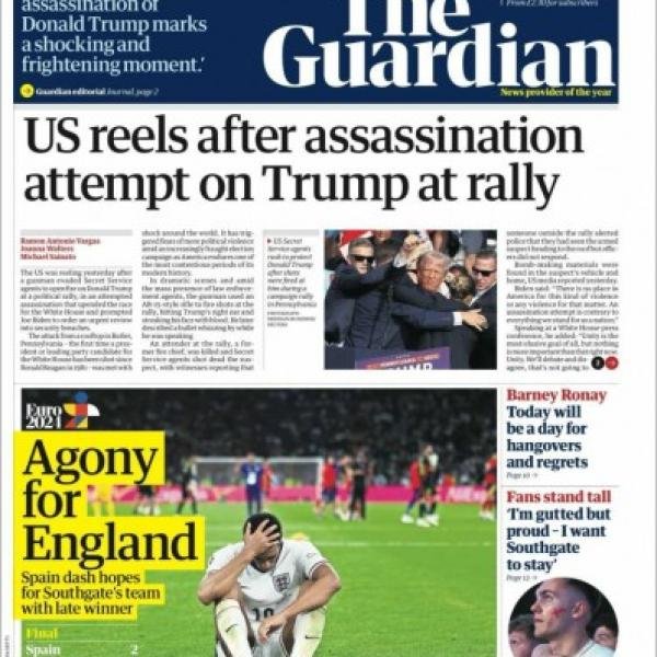 The Guardian 15 July 2024 Newspaper