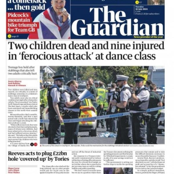 the guardian 30 july 2024 newspaper pdf download