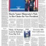 the wall street journal 7 August 2024 newspaper