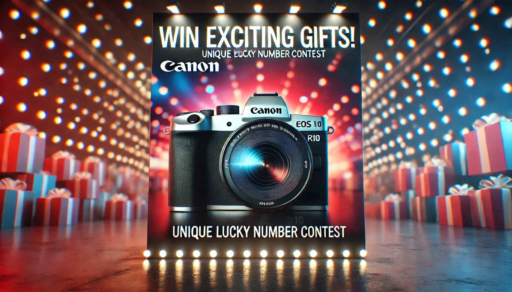 Canon EOS R10 Mirrorless Camera Win Exciting Gifts - Unique Lucky Number Contest Join Now